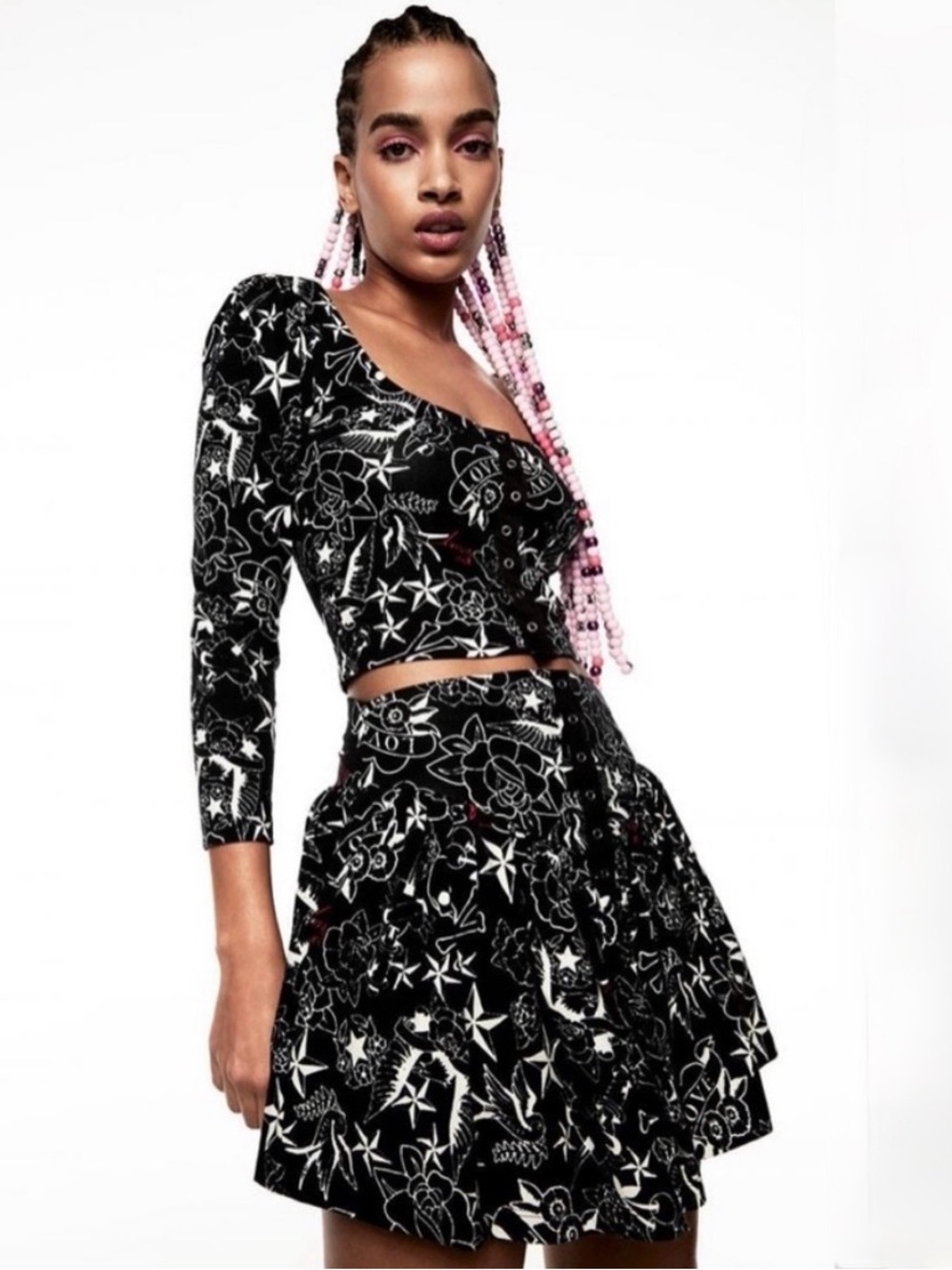 Betsey Johnson Skirt Set